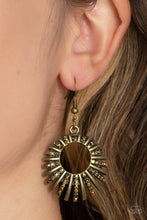 Load image into Gallery viewer, Paparazzi Accessories - Rebel Resplendence - Brass
