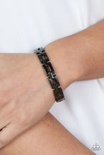 Load image into Gallery viewer, Paparazzi Accessories - Closed Circuit Strategy - Black
