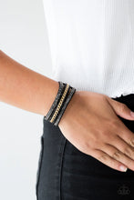 Load image into Gallery viewer, Paparazzi - Rollin In Rhinestones - Black
