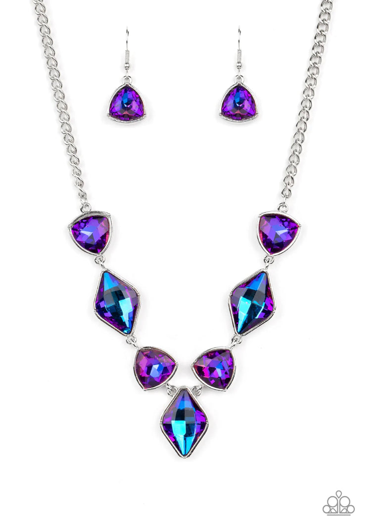 Paparazzi - Glittering Geometrics - Purple