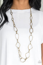 Load image into Gallery viewer, Paparazzi Accessories - Attitude Adjustment - Brass
