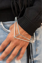 Load image into Gallery viewer, Paparazzi Accessories - IN ANOTHER DIMENSION - Silver
