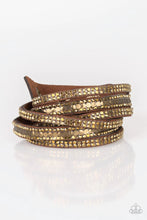 Load image into Gallery viewer, Paparazzi - Rock Star Attitude - Brass
