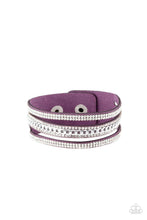 Load image into Gallery viewer, Paparazzi - Rollin In Rhinestones - Purple
