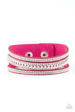 Load image into Gallery viewer, Paparazzi - Rollin In Rhinestones - Pink
