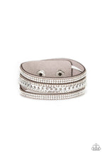 Load image into Gallery viewer, Paparazzi - Rollin In Rhinestones - Silver
