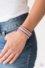 Load image into Gallery viewer, Paparazzi - Rollin In Rhinestones - Pink
