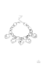 Load image into Gallery viewer, Paparazzi - Candy Heart Charmer - White
