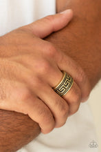 Load image into Gallery viewer, Paparazzi - Tycoon Tribe - Brass
