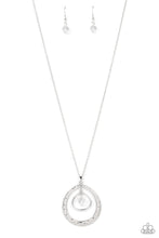 Load image into Gallery viewer, Paparazzi Accessories - Tasteful Teardrops - White
